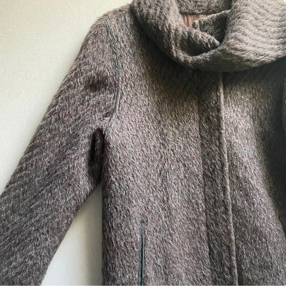 Vintage Surrey Classics Canada Mohair scarf A line trench jacket coat  Sz M/ L - Picture 6 of 17